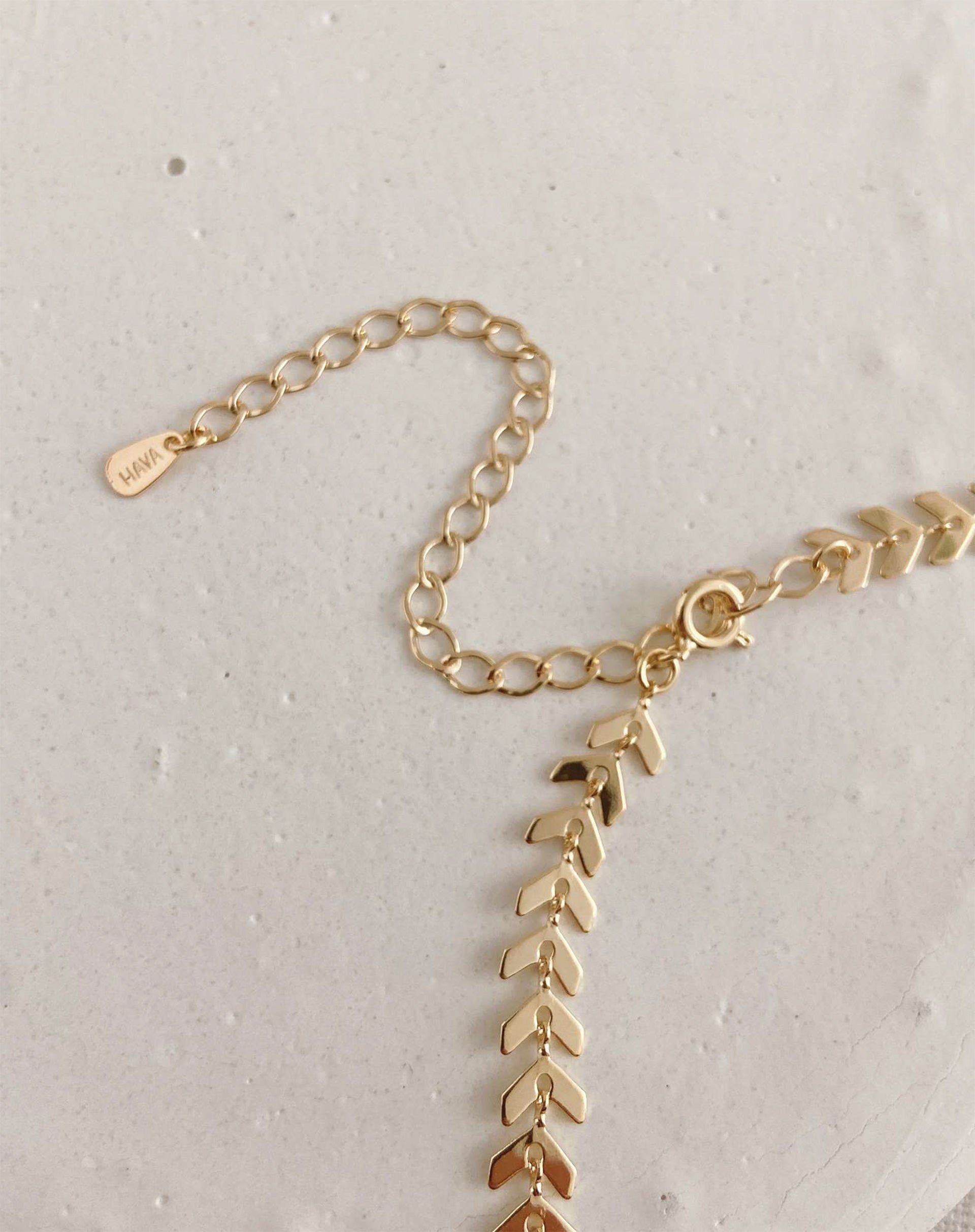 Gargantilha Escama - Dourado