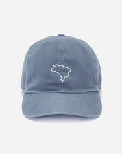 Bossa Boné Contorno Brasil - Azul Claro