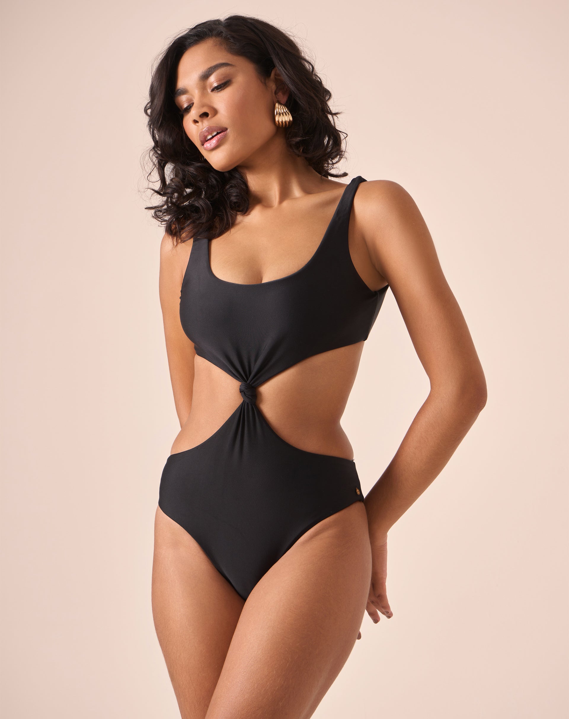 Body com Nó Preto - Preto