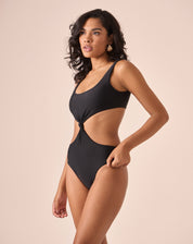 Body com Nó Preto - Preto