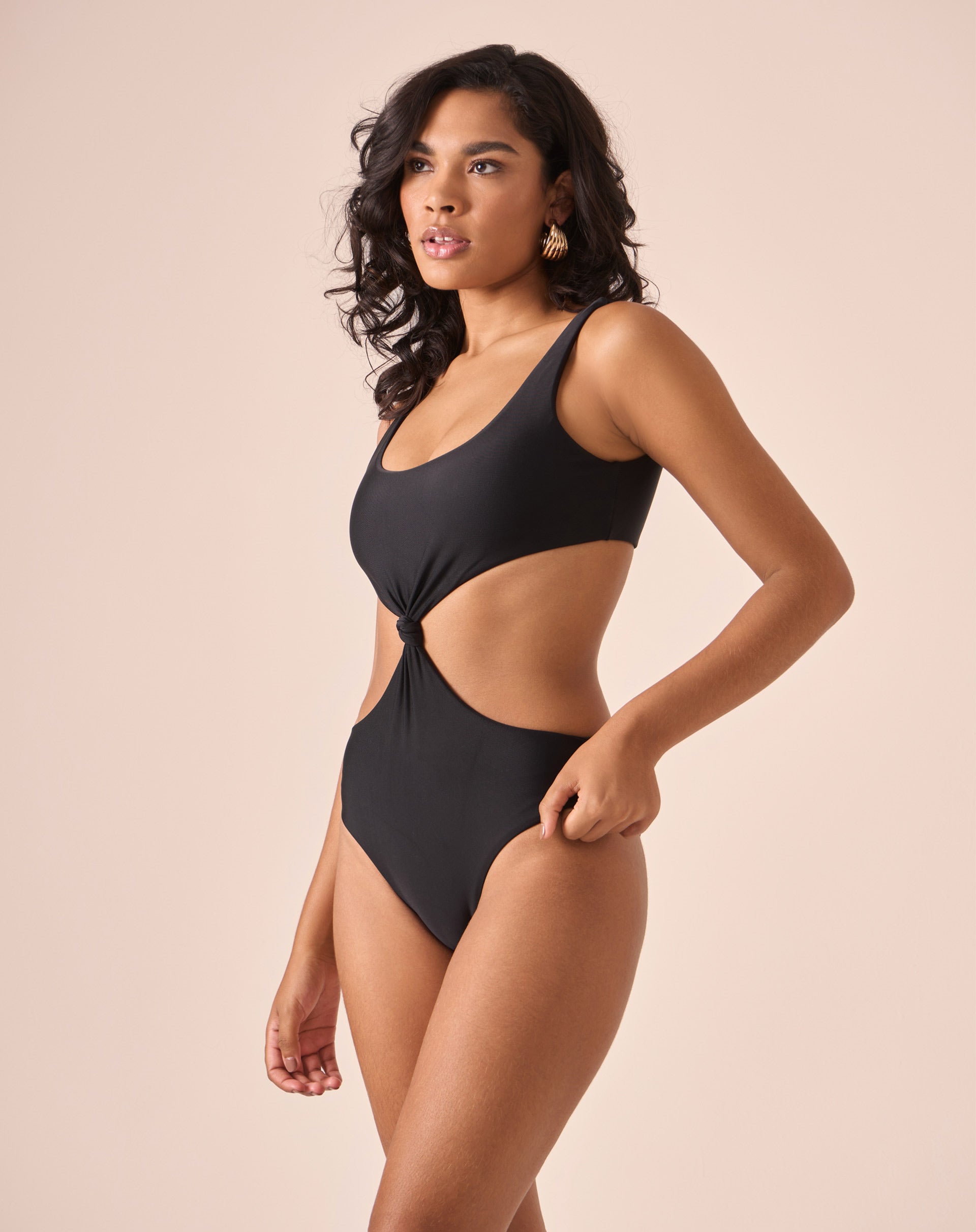 Body com Nó Preto - Preto