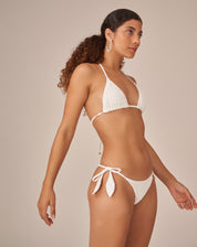 Top Triângulo Magnólia Off White - Off-white