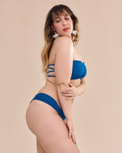 Calcinha Ola Antonella Azul Capri - Azul