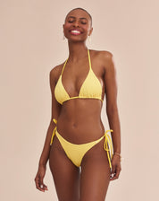 Calcinha Ola Sophia Amarelo Sol - Amarelo