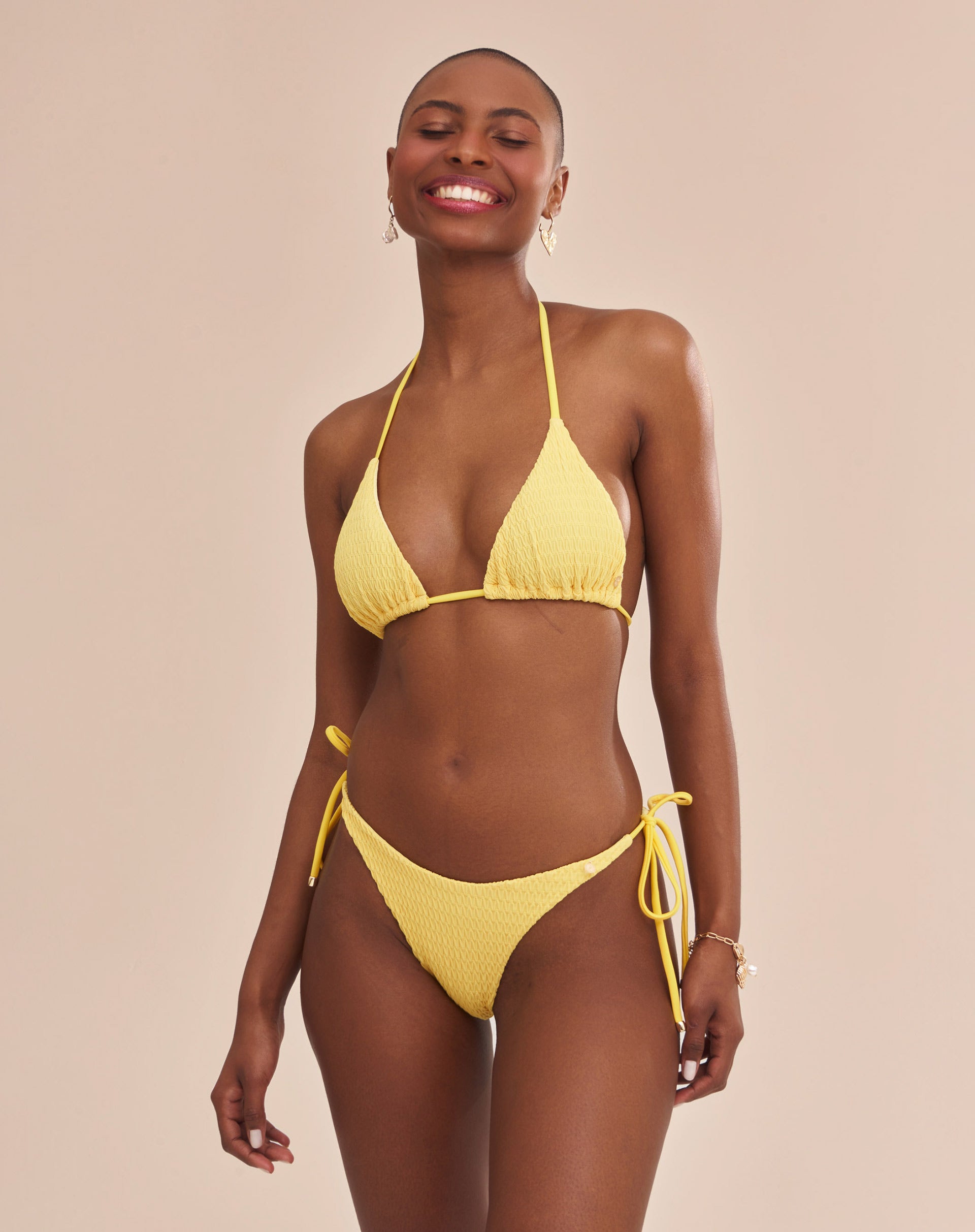 Calcinha Ola Sophia Amarelo Sol - Amarelo