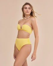 Calcinha Ola Hot Pant Amarelo Sol - Amarelo