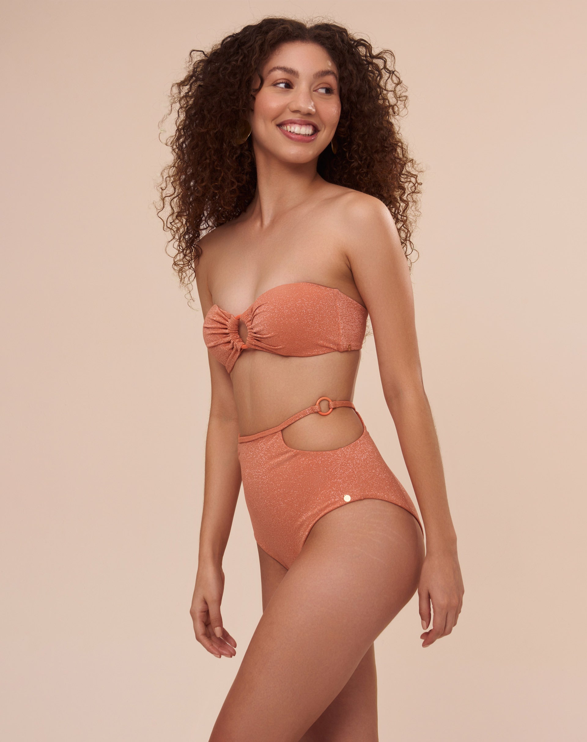 Hot Pant Rebeca Serena Papaya - Laranja