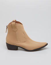 Bota Western Cano Curto - Bege