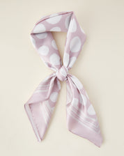 Lenço Quadrado Acetinado - Scarf Poa Fresh Rose
