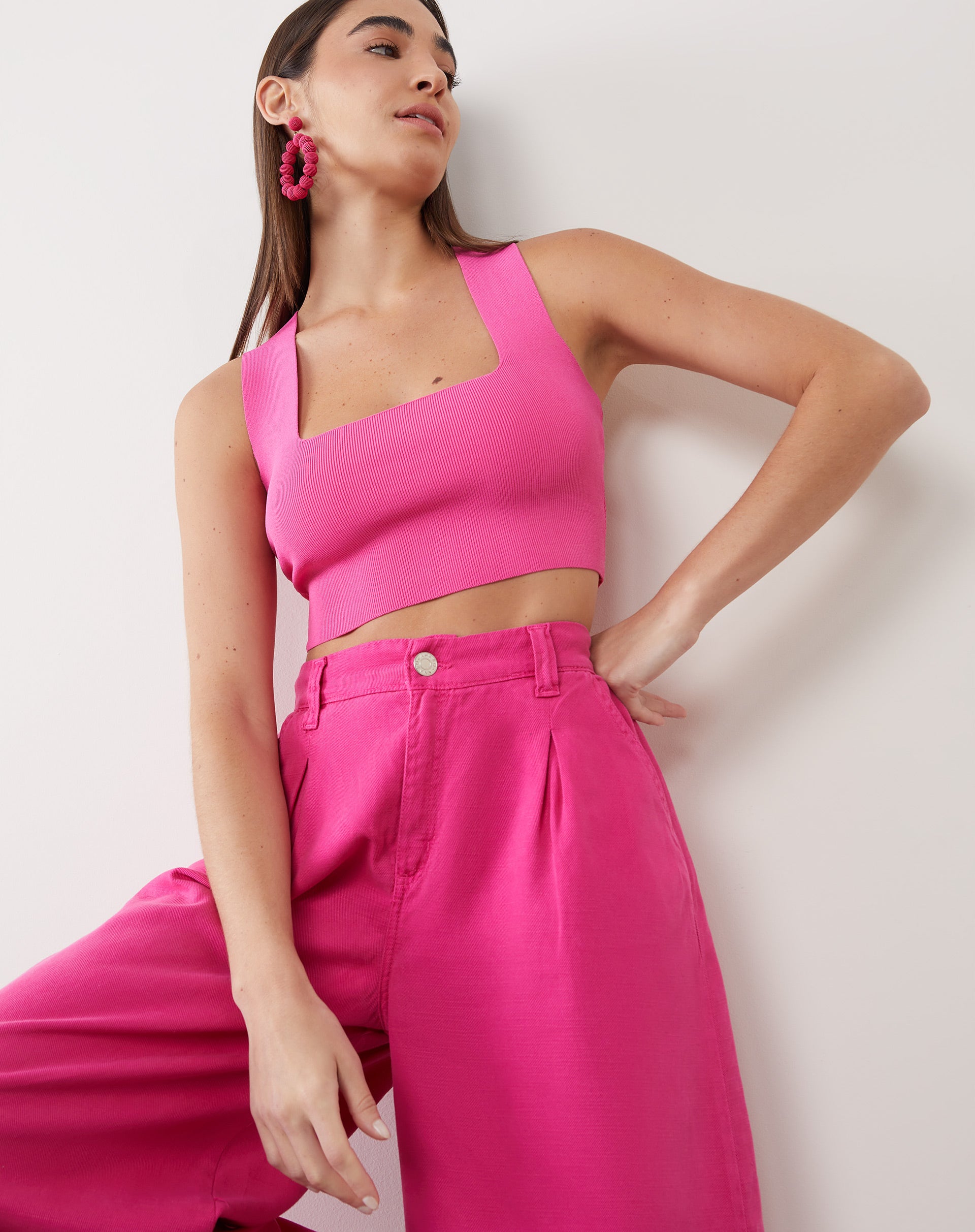 CALÇA SARJA PANTACOURT - PINK