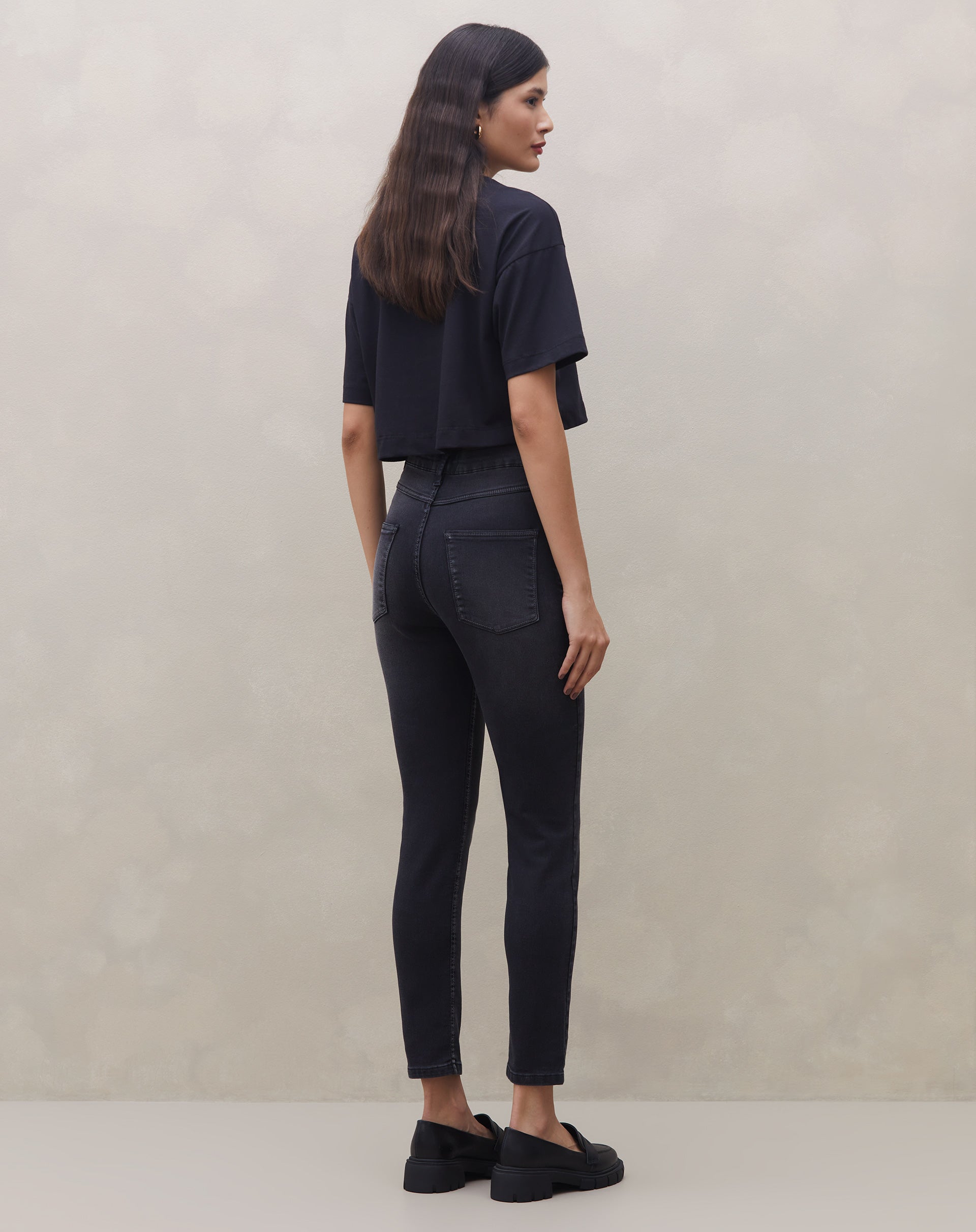 Calça Skinny Jeans - Preto