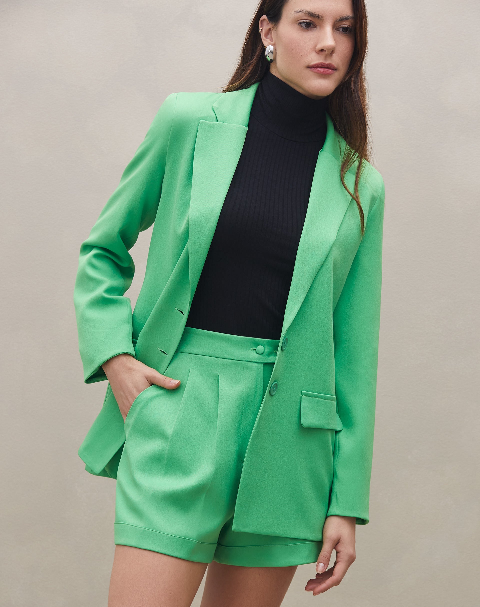 Blazer Oversized Reto  - Verde