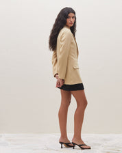 Blazer Oversized Reto  - Areia