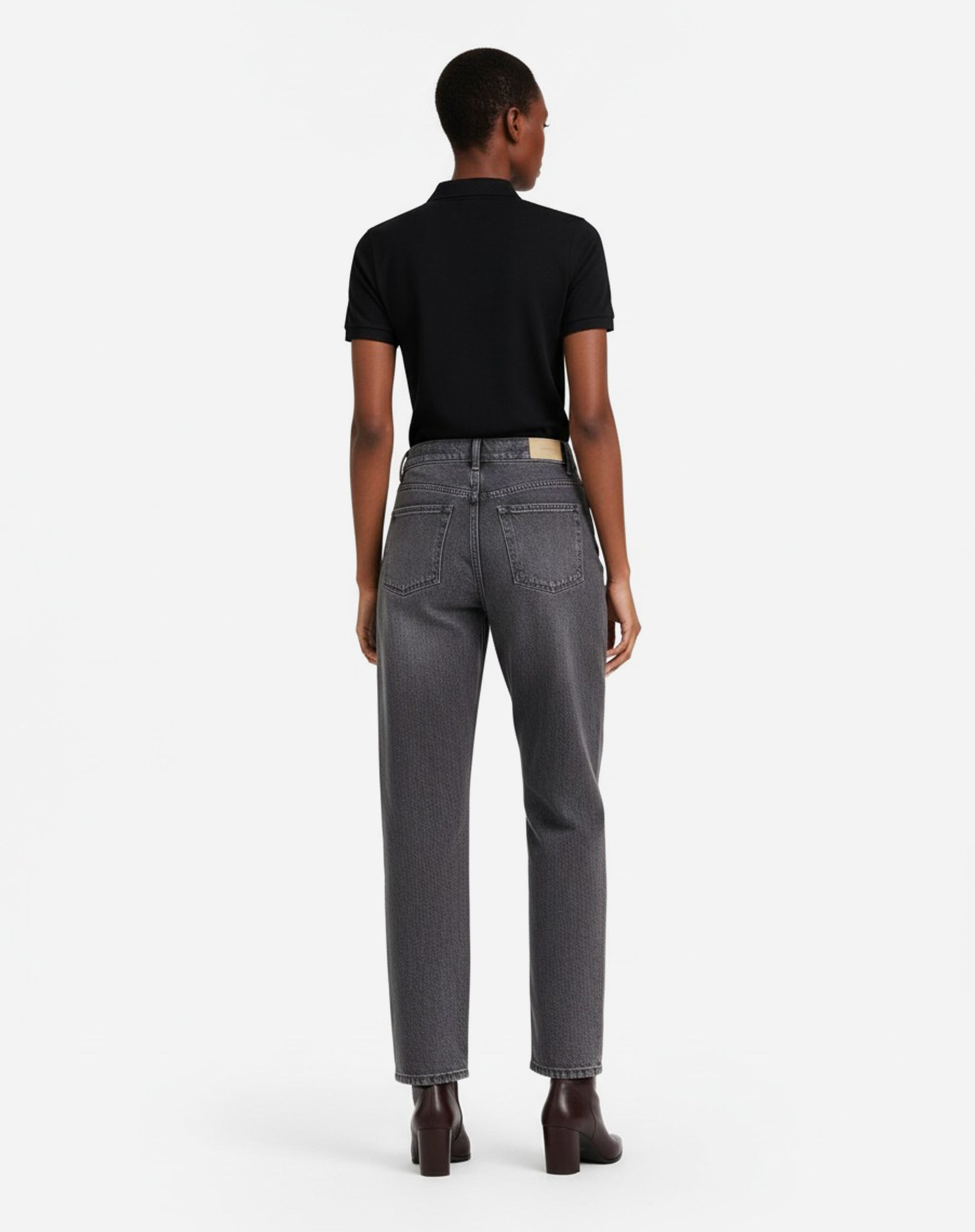 Calça Mom Jeans - Preto