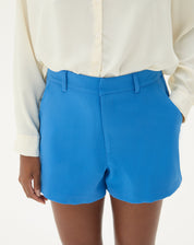 SHORTS CURTO RETO ALFAIATARIA - AZUL