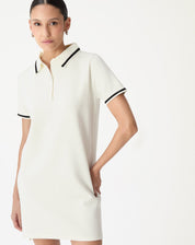 Vestido Polo Tricot - Off-white