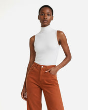 Regata Gola Alta Canelada - Branco