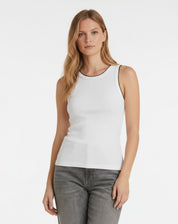 Regata com Detalhe Contrastante - Branco