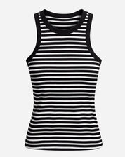 Regata Halter Listrada - Preto