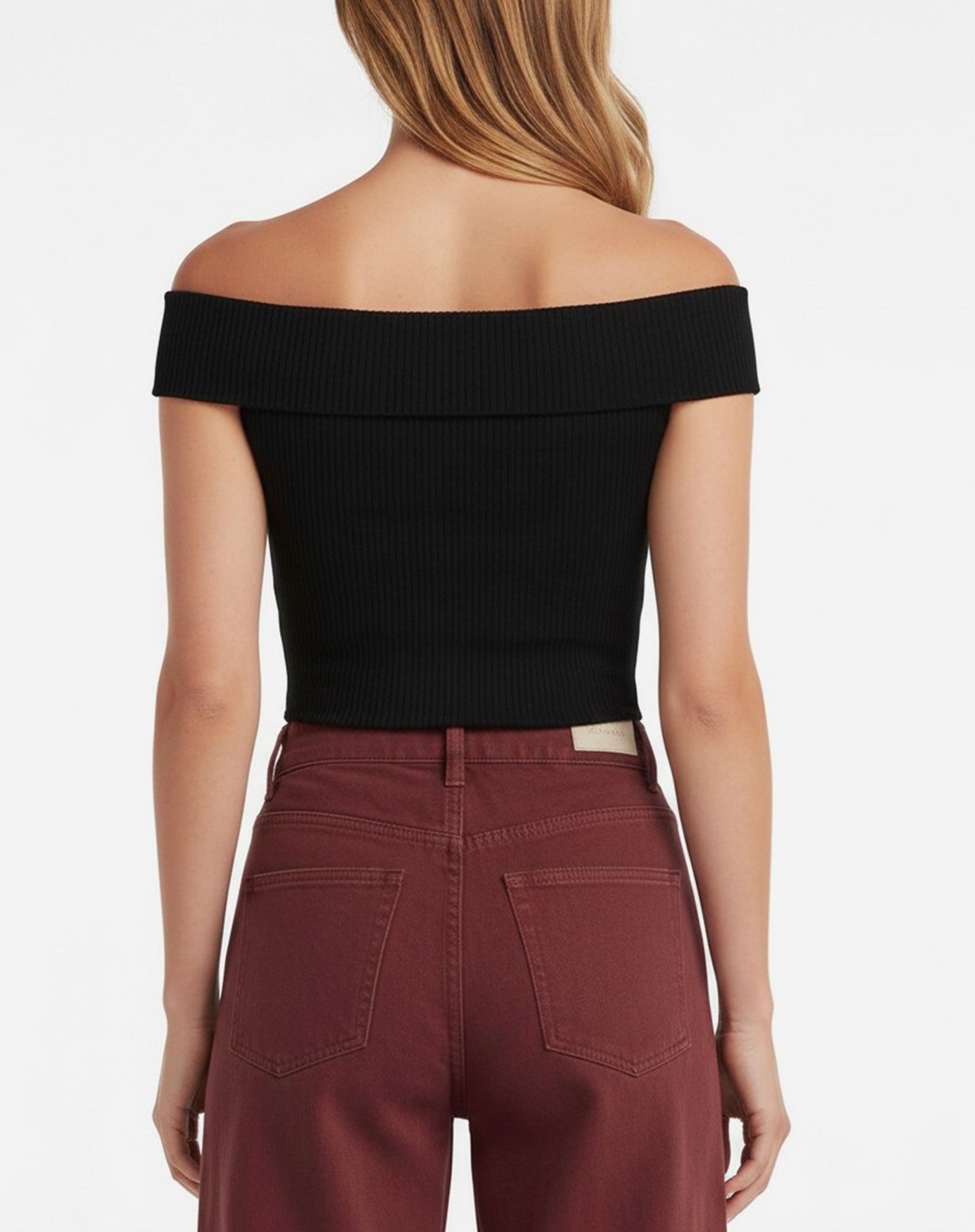 Blusa Ombro a Ombro - Preto