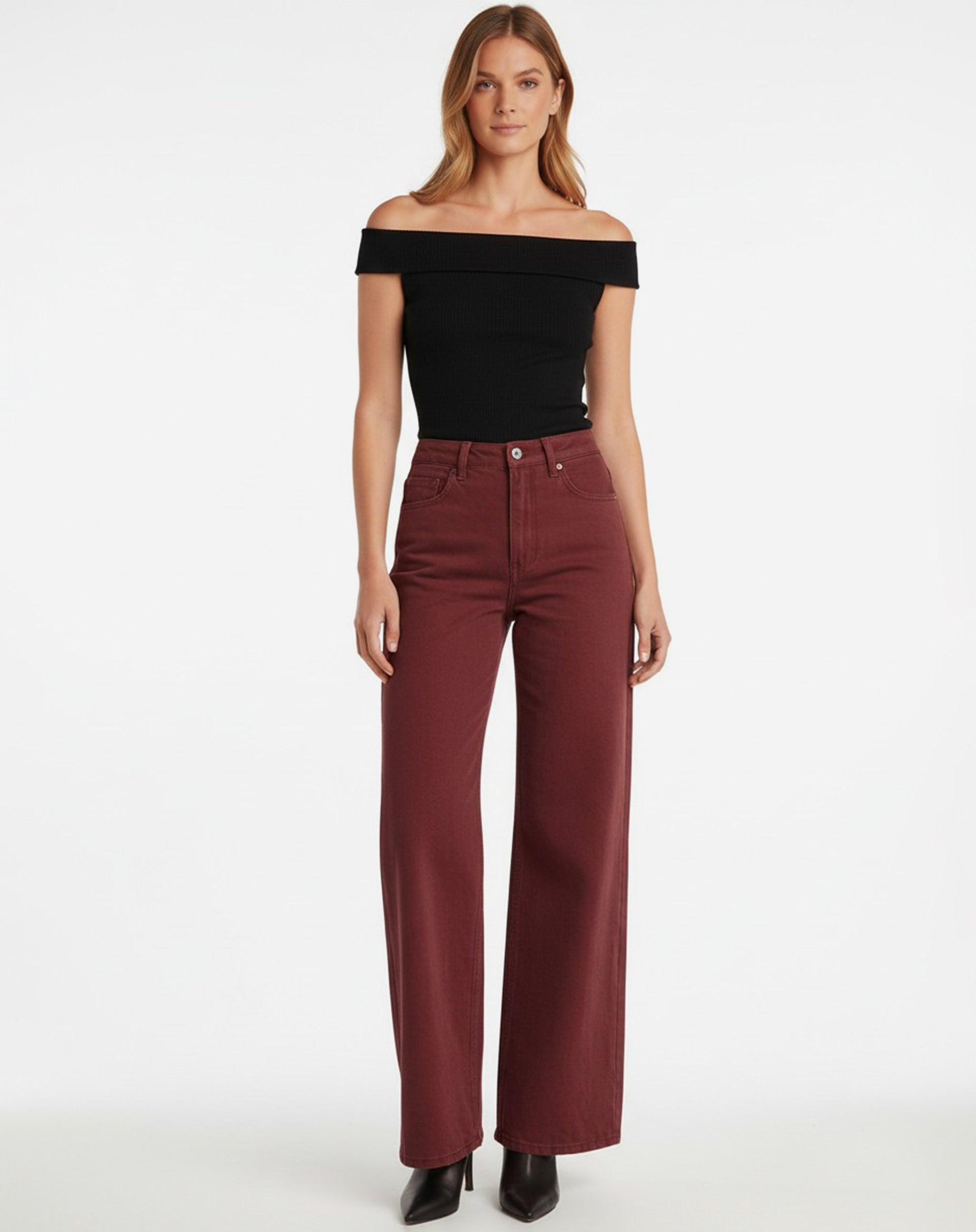 Blusa Ombro a Ombro - Preto