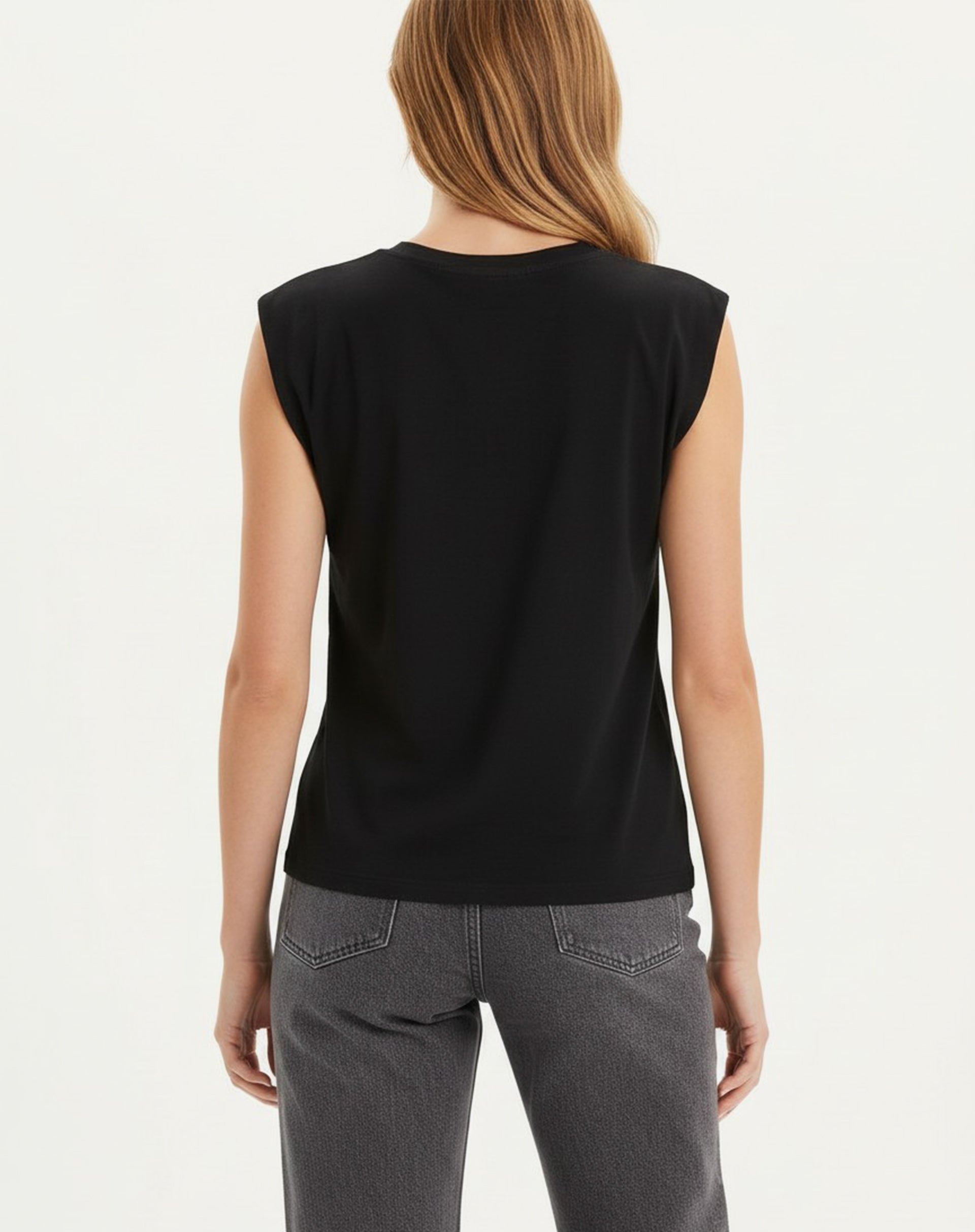 Camiseta Manga Japonesa de Malha - Preto