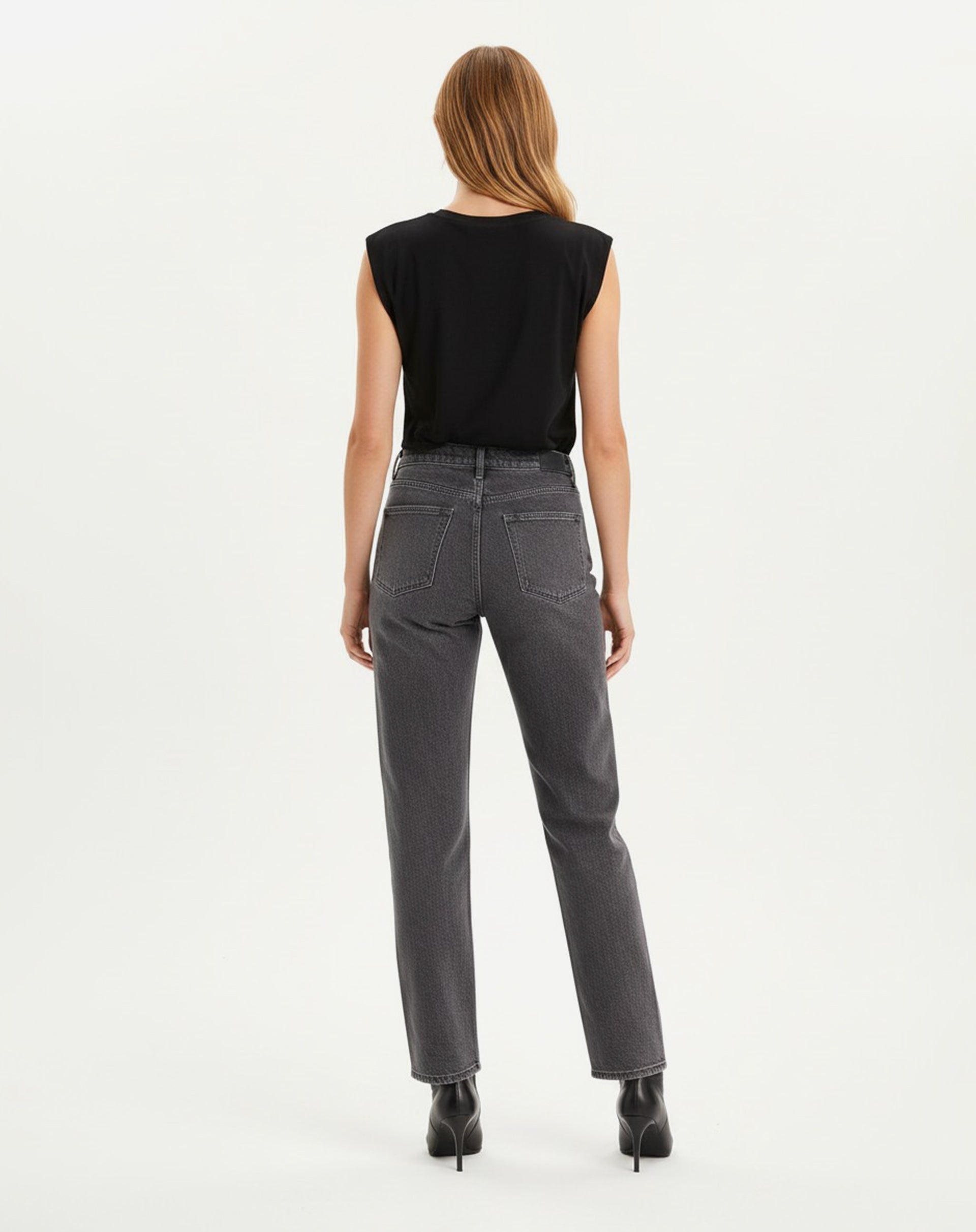 Camiseta Manga Japonesa de Malha - Preto