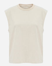 Camiseta Manga Japonesa de Malha - Off White