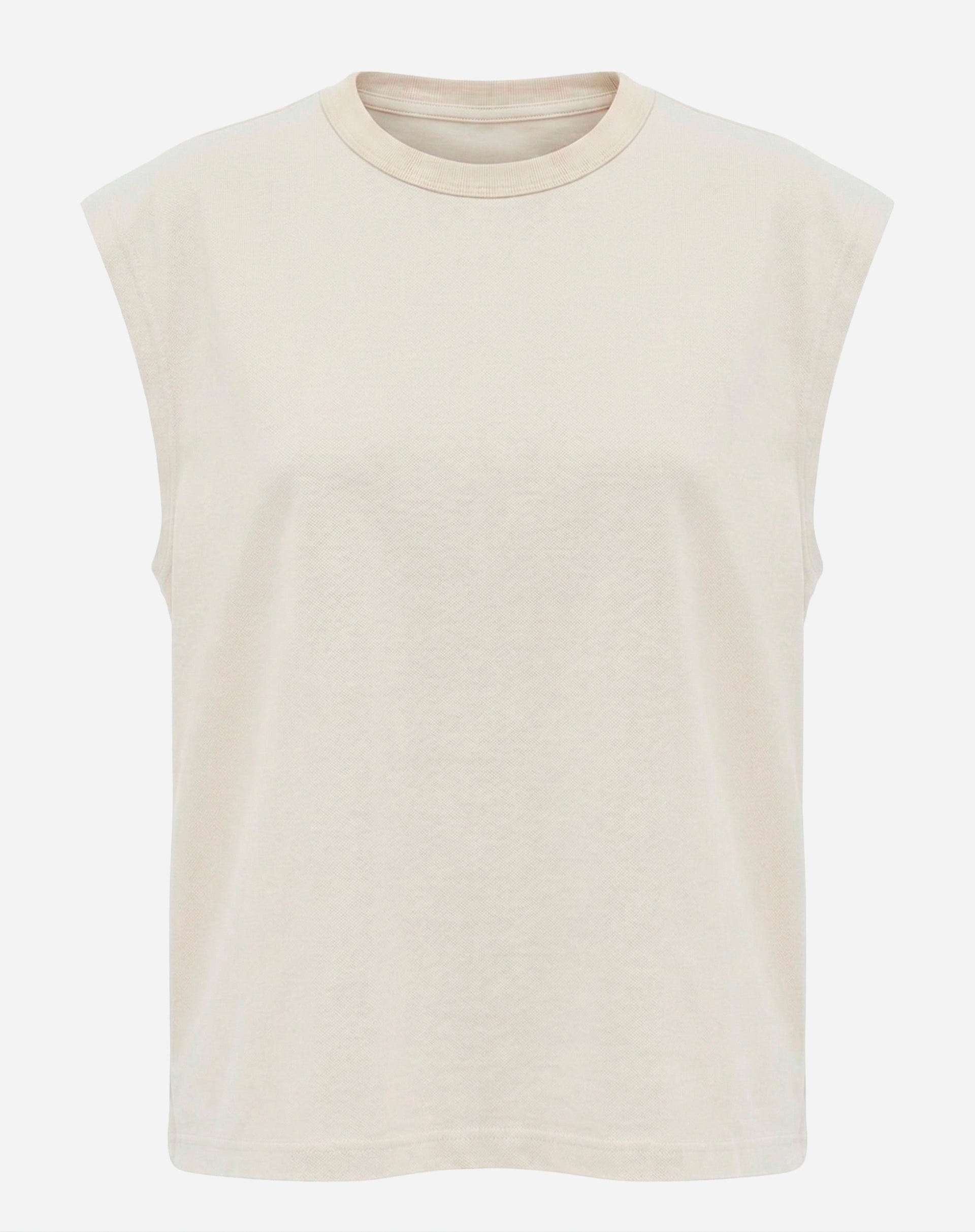 Camiseta Manga Japonesa de Malha - Off White