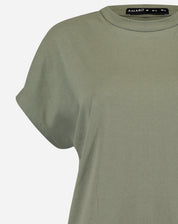 Camiseta Lisa de Malha - Verde Militar