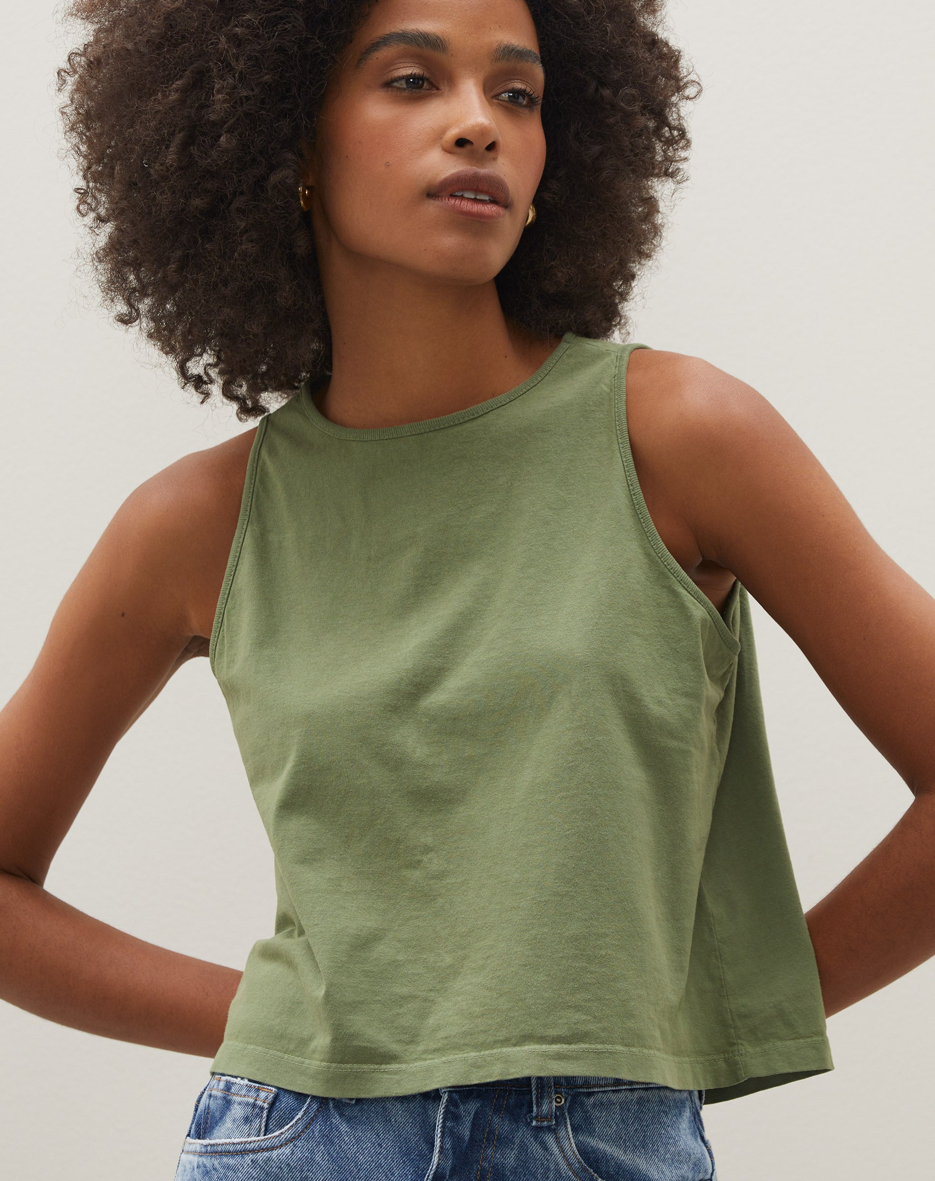 T-shirt Cropped Regata  - Verde