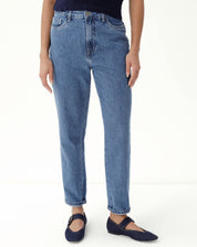 CALÇA JEANS SLIM CINTURA ALTA - AZUL CLARO