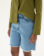 Bermuda Jeans Re - Azul Médio