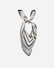 Lenço AMARO by Scarf Me 60x60cm - PRETO E BRANCO