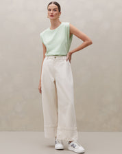 REGATA MUSCLE TEE  - VERDE CLARO