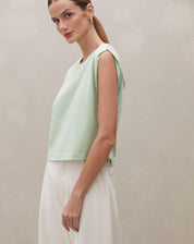 REGATA MUSCLE TEE  - VERDE CLARO
