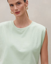 REGATA MUSCLE TEE  - VERDE CLARO