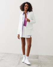 Suéter Decote V - Roxo