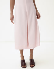 Vestido Regata Alfaiataria Midi - Rosa Claro