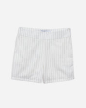 Shorts Alfaiatado Risca de Giz - Off-white