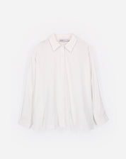 Camisa Manga Longa de Linho - Branco