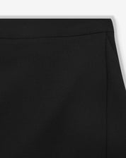 SHORT SAIA DE ALFAIATARIA CINTURA MÉDIA - PRETO