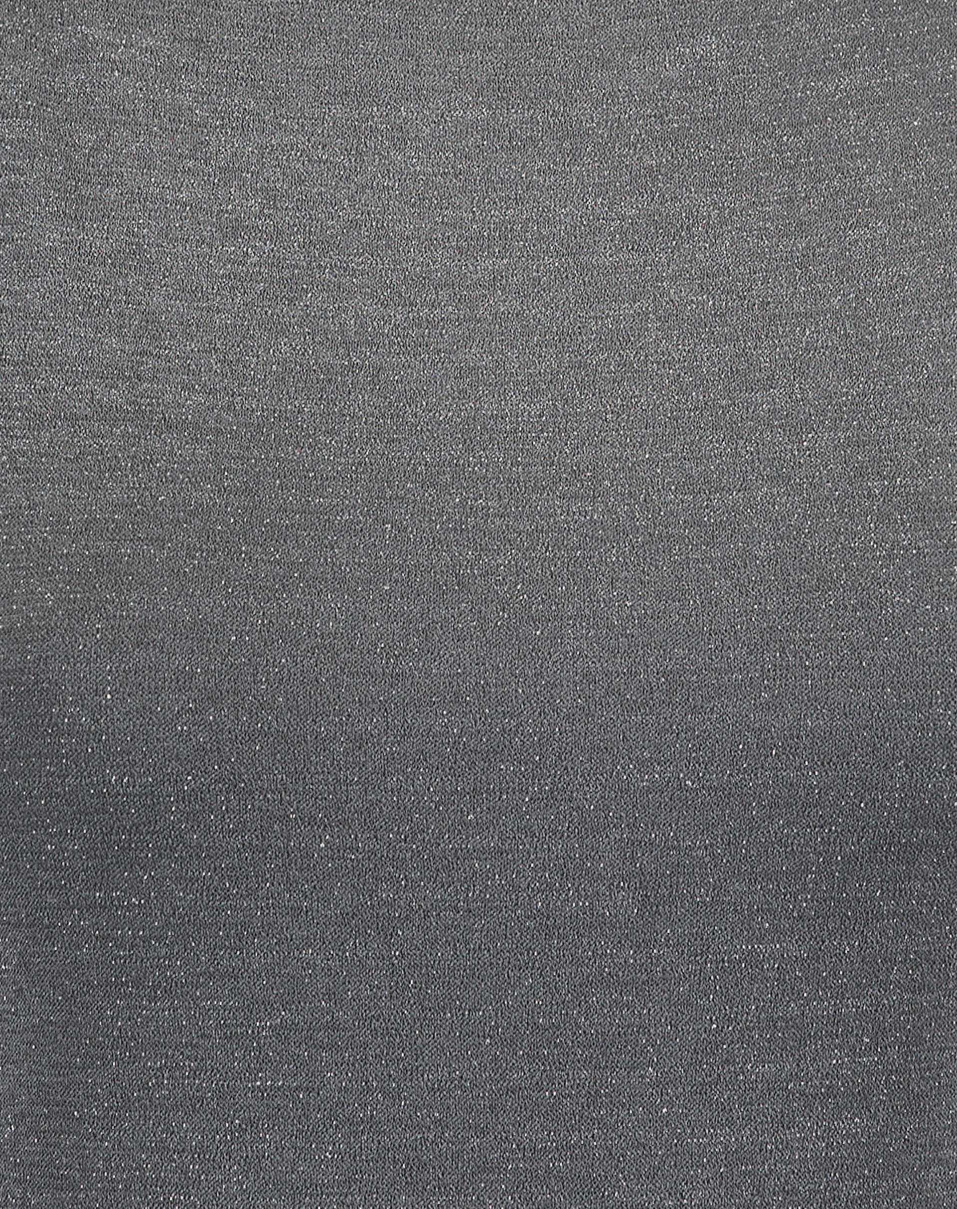 Regata Gola Canoa de Malha com Lurex - Prata
