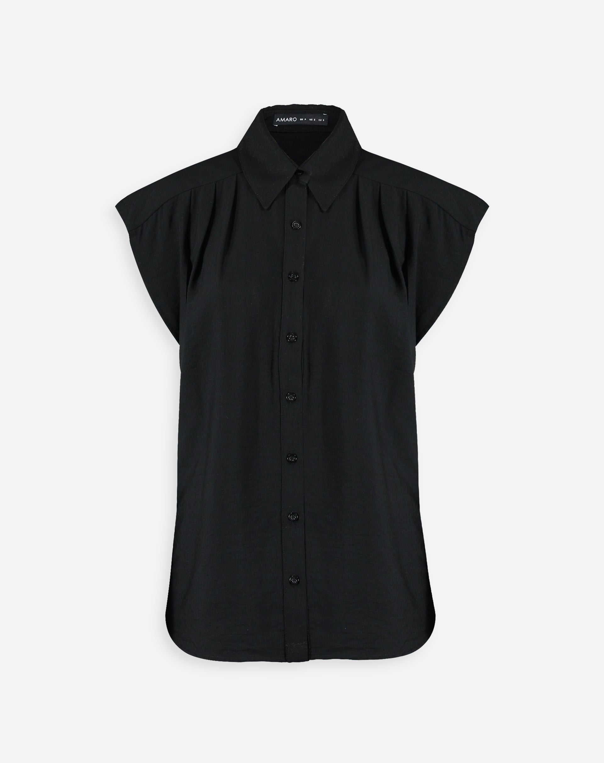 Camisa Manga Curta - Preto