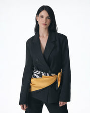 BLAZER ABOTOAMENTO DUPLO - PRETO