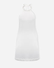 Vestido Curto Frente Única - Off-white