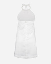 Vestido Curto Frente Única - Off-white