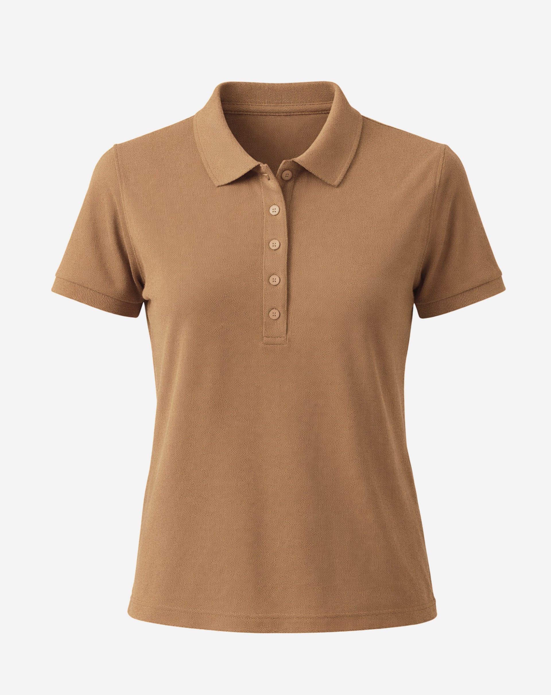 Camiseta Polo - Marrom