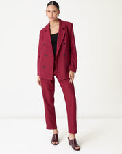 BLAZER OVERSIZED - VINHO