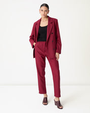 CALÇA SLIM ALFAIATARIA - VINHO